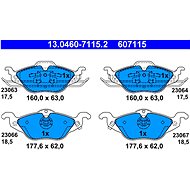ATE 607115 Brake pad set 13.0460-7115.2 - Brake Pads