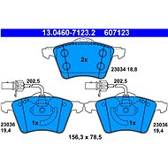 ATE 607123 Brake pad set 13.0460-7123.2 - Brake Pads