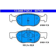 ATE 607125 Brake pad set 13.0460-7125.2 - Brake Pads