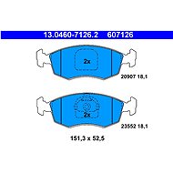 ATE 607126 Brake pad set 13.0460-7126.2 - Brake Pads