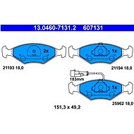 ATE Brake pads 13.0460-7131.2 - Brake Pads