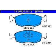 ATE 607141 Brake pad set 13.0460-7141.2 - Brake Pads