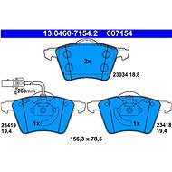 ATE 607154 Brake pad set 13.0460-7154.2 - Brake Pads
