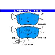 ATE 607163 Brake pad set 13.0460-7163.2 - Brake Pads