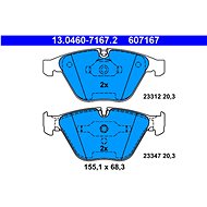 ATE 607167 Brake pad set 13.0460-7167.2 - Brake Pads