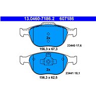 ATE 607186 Brake pad set 13.0460-7186.2 - Brake Pads