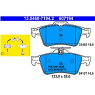 ATE 607194 Brake pad set 13.0460-7194.2 - Brake Pads