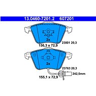 ATE 607201 Brake pad set 13.0460-7201.2 - Brake Pads