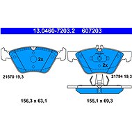 ATE 607203 Brake pad set 13.0460-7203.2 - Brake Pads