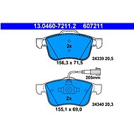 ATE 607211 Brake pad set 13.0460-7211.2 - Brake Pads