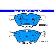 ATE 607220 Brake pad set 13.0460-7220.2 - Brake Pads