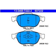 ATE 607222 Brake pad set 13.0460-7222.2 - Brake Pads