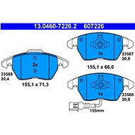 ATE 607226 Brake pad set 13.0460-7226.2 - Brake Pads