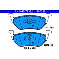 ATE 607235 Brake pad set 13.0460-7235.2 - Brake Pads