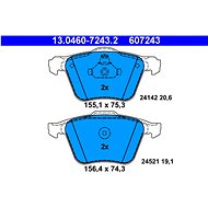 ATE 607243 Brake pad set 13.0460-7243.2 - Brake Pads