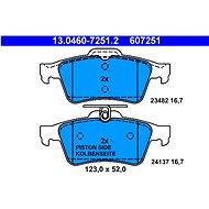 ATE 607251 Brake pad set 13.0460-7251.2 - Brake Pads
