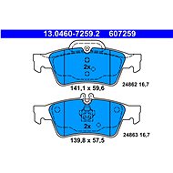 ATE 607259 Brake pad set 13.0460-7259.2 - Brake Pads