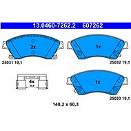 ATE 607262 Brake pad set 13.0460-7262.2 - Brake Pads