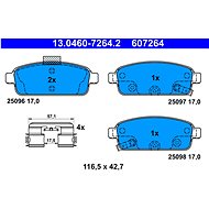 ATE 607264 Brake pad set 13.0460-7264.2 - Brake Pads