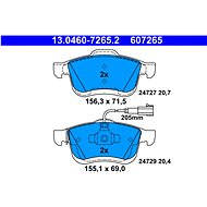 ATE 607265 Brake pad set 13.0460-7265.2 - Brake Pads