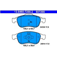 ATE 607266 Brake pad set 13.0460-7266.2 - Brake Pads