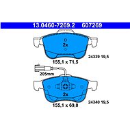 ATE 607269 Brake pad set 13.0460-7269.2 - Brake Pads