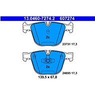 ATE 607274 Brake pad set 13.0460-7274.2 - Brake Pads