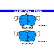 ATE 607293 Brake pad set 13.0460-7293.2 - Brake Pads