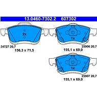 ATE 607302 Brake pad set 13.0460-7302.2 - Brake Pads