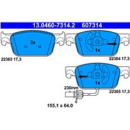 ATE 607314 Brake pad set 13.0460-7314.2 - Brake Pads