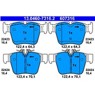 ATE 607316 Brake pad set 13.0460-7316.2 - Brake Pads