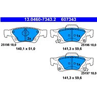 ATE 607343 Brake pad set 13.0460-7343.2 - Brake Pads
