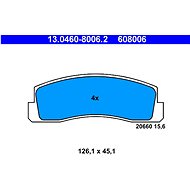 ATE 608006 Brake pad set 13.0460-8006.2 - Brake Pads