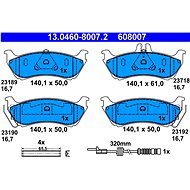 ATE 608007 Brake pad set 13.0460-8007.2 - Brake Pads
