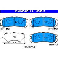 ATE 608011 Brake pad set 13.0460-8011.2 - Brake Pads