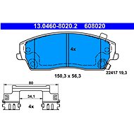 ATE Brake pad set 13.0460-8020.2 - Brake Pads