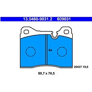 ATE 609031 Brake pad set 13.0460-9031.2 - Brake Pads