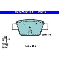 ATE Brake pads 13.0470-3812.2 - Brake Pads