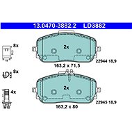 ATE Brake pad set 13.0470-3882.2 - Brake Pads