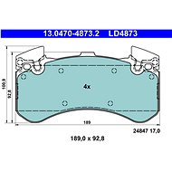 ATE Brake pads 13.0470-4873.2 - Brake Pads