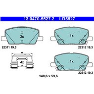 ATE Brake pad set 13.0470-5527.2 - Brake Pads
