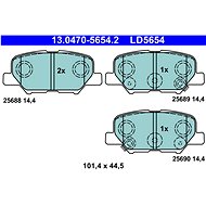 ATE Brake pad set 13.0470-5654.2 - Brake Pads