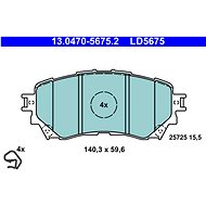ATE Brake pad set 13.0470-5675.2 - Brake Pads