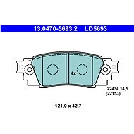 ATE Brake pad set 13.0470-5693.2 - Brake Pads