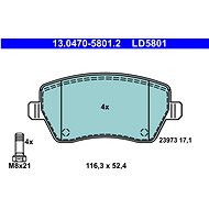 ATE Brake pads 13.0470-5801.2 - Brake Pads