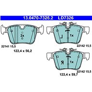 ATE Brake pad set 13.0470-7326.2 - Brake Pads