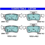 ATE Brake pads 13.0470-7344.2 - Brake Pads