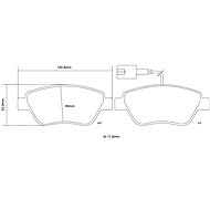 BREMBO Brake pads 07. B314.04 - Brake Pads