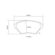 BREMBO Brake pads 07. B314.07 - Brake Pads