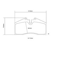 BREMBO Brake pads 07. B314.12 - Brake Pads